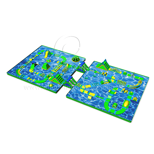 cape cod inflatable park combo water park